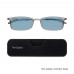 Компьютерные очки с магнитным кейсом. ThinOptics Brooklyn Blue Light Blocker Glasses 4